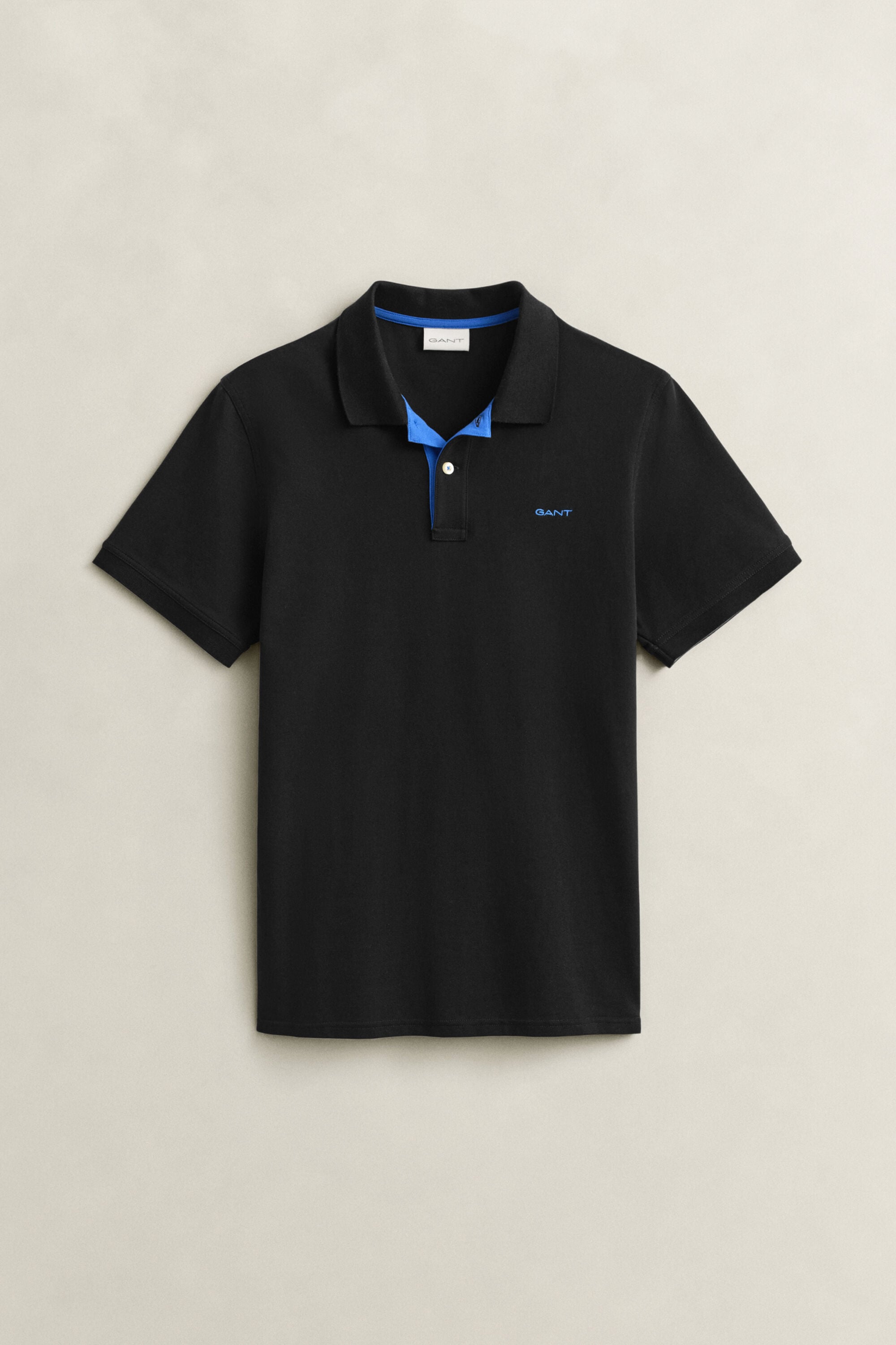 Polo in piqué a contrasto