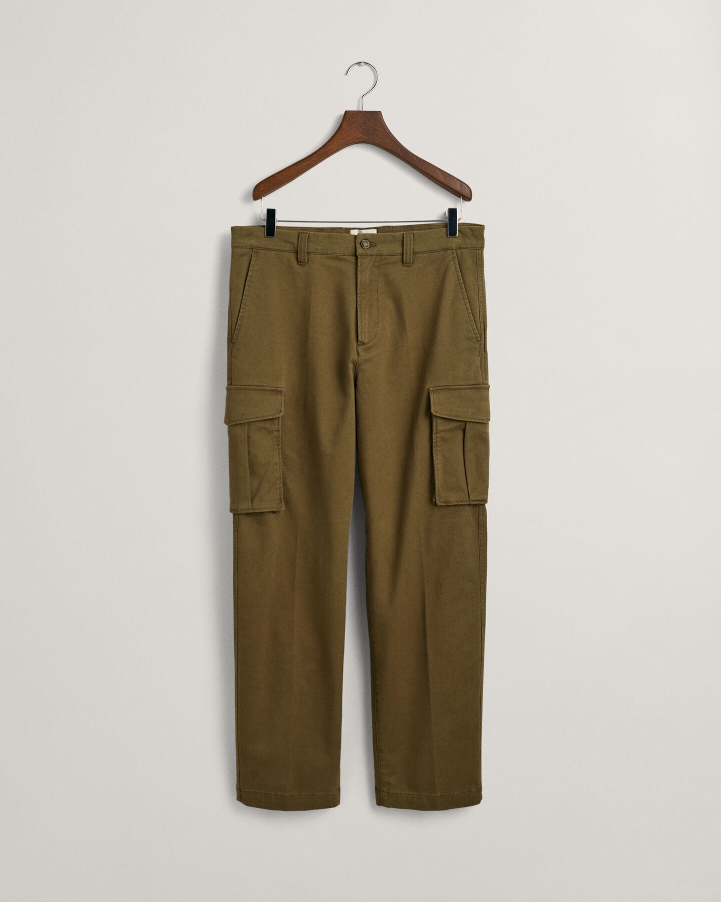 Pantaloni cargo in twill