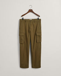 Pantaloni cargo in twill