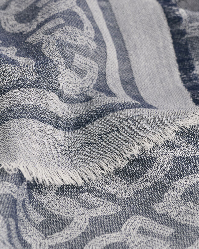 Sciarpa in lana leggera G Patterned