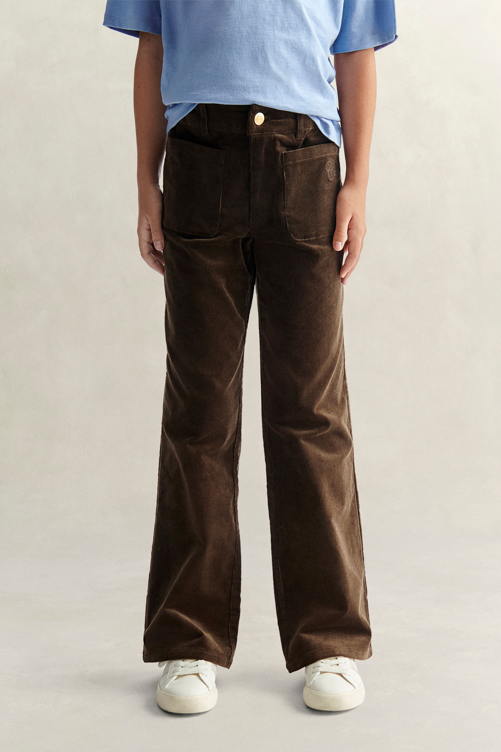Pantaloni in velluto a coste Teen Girls