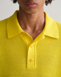 Polo in cotone Textured