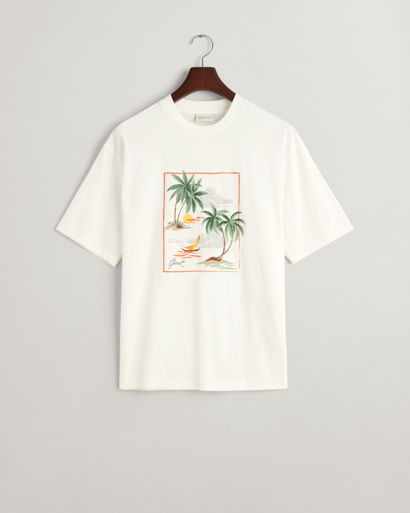 T-shirt Hawaiian Print