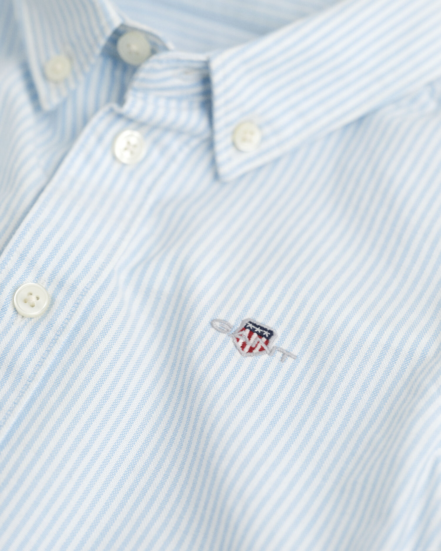 Camicia Oxford a righe Shield Kids