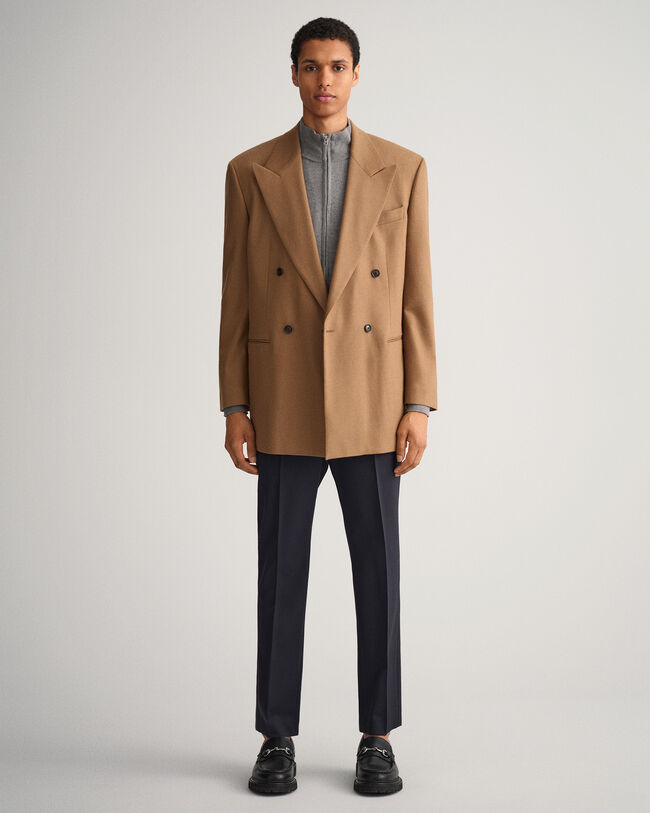 Cardigan Classic con zip in cotone