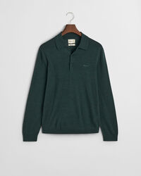 Polo in finissima lana merino