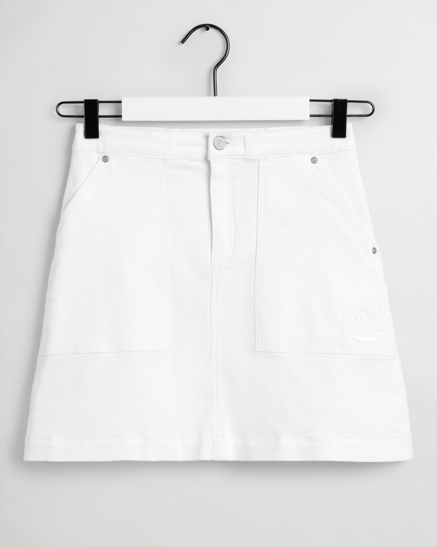 Gonna in twill con tasca applicata teen girls