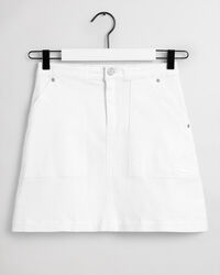 Gonna in twill con tasca applicata teen girls