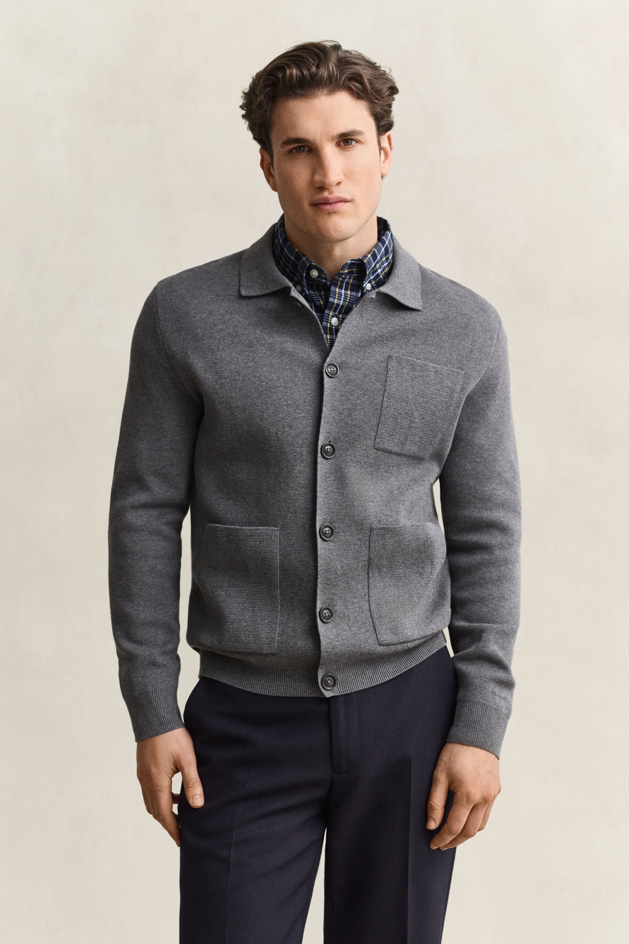 Cardigan punto Milano