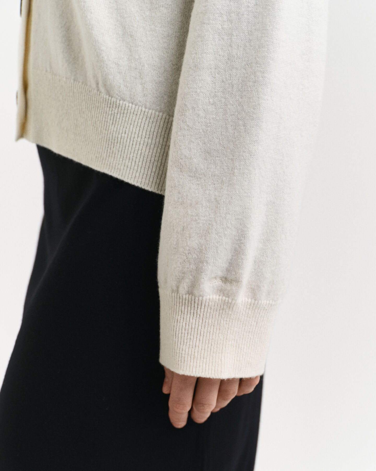 Cardigan in finissima lana d'agnello