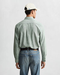 Camicia in lino-cotone regular fit