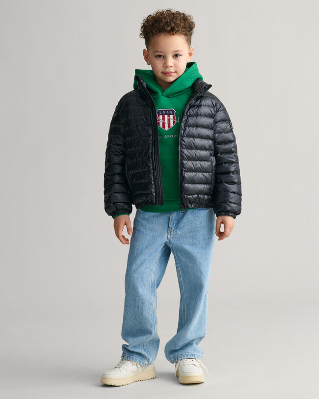 Piumino imbottito leggero lucido Kids