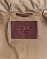 Parka in piumino d'oca in cotone