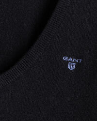 Maglia con scollo a V in lana d'agnello extrafine