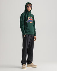 Felpa Banner Shield con cappuccio