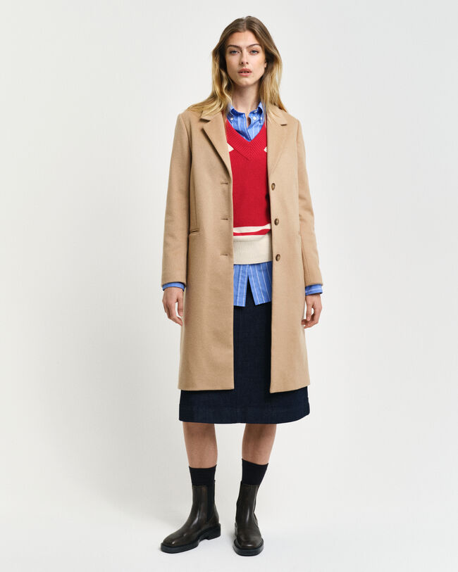 Cappotto in lana sartoriale classico