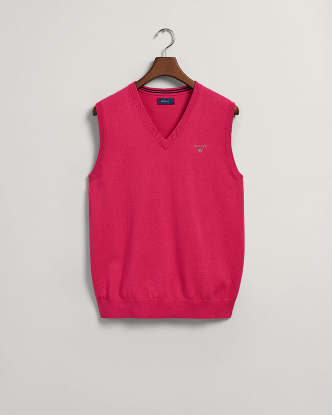 Gilet in maglia di cotone Classic