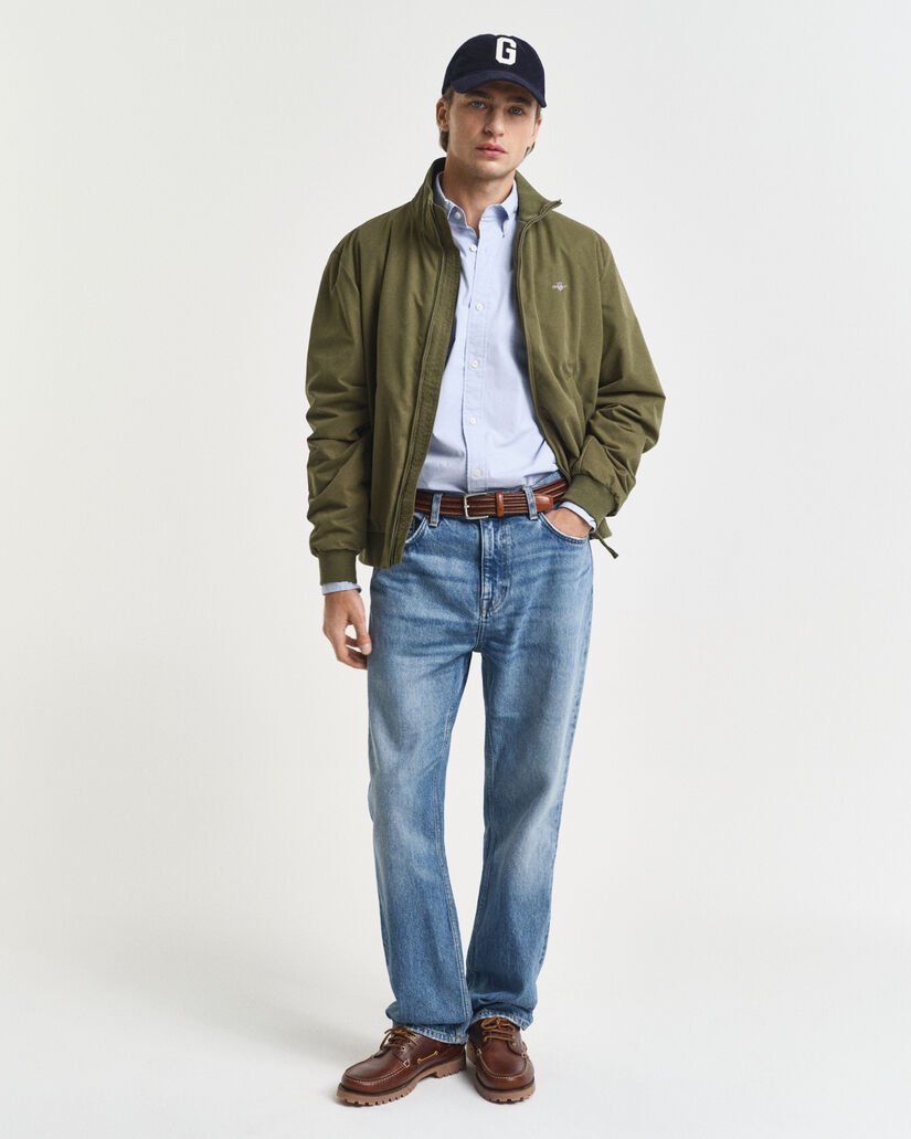 Camicia classica in popeline slim fit