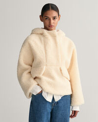 Felpa con cappuccio in pile