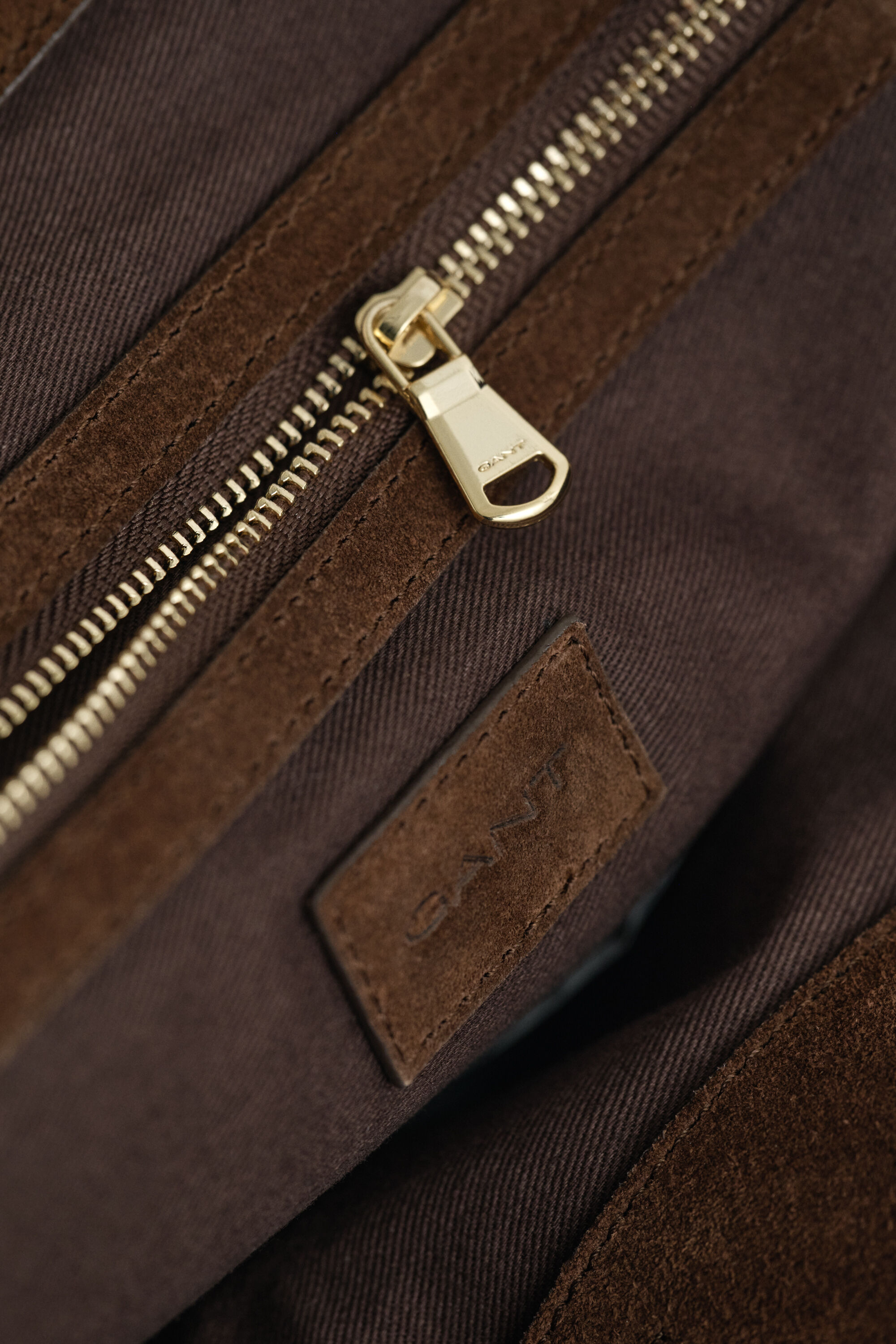 Borsa tote in camoscio