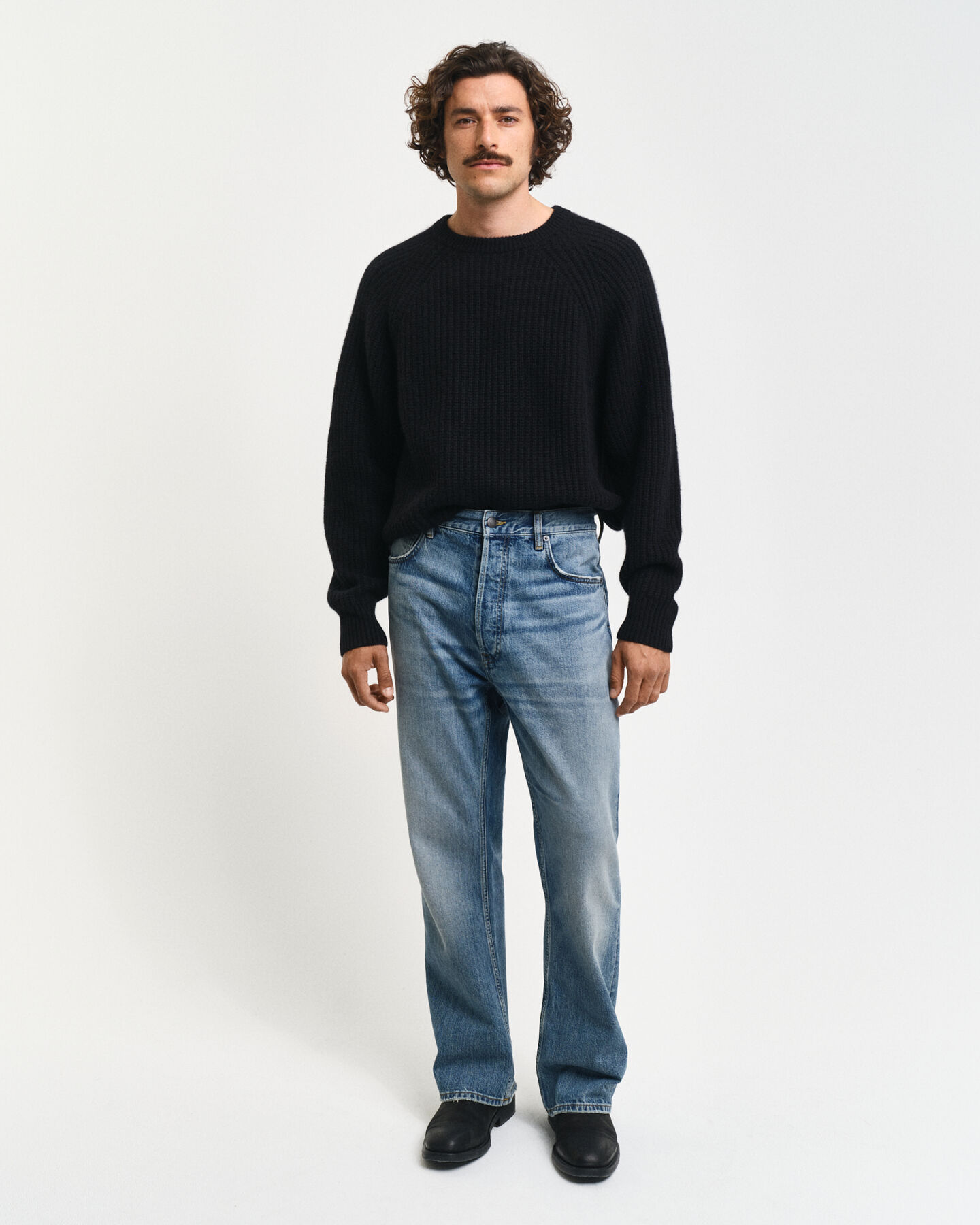 Maglia girocollo in cashmere