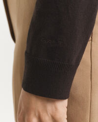 Polo a maniche lunghe con bottoni e senza cuciture