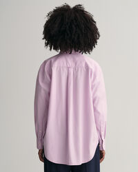 Camicia in popeline relaxed fit