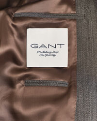 Giacca da abito con motivo a spina di pesce