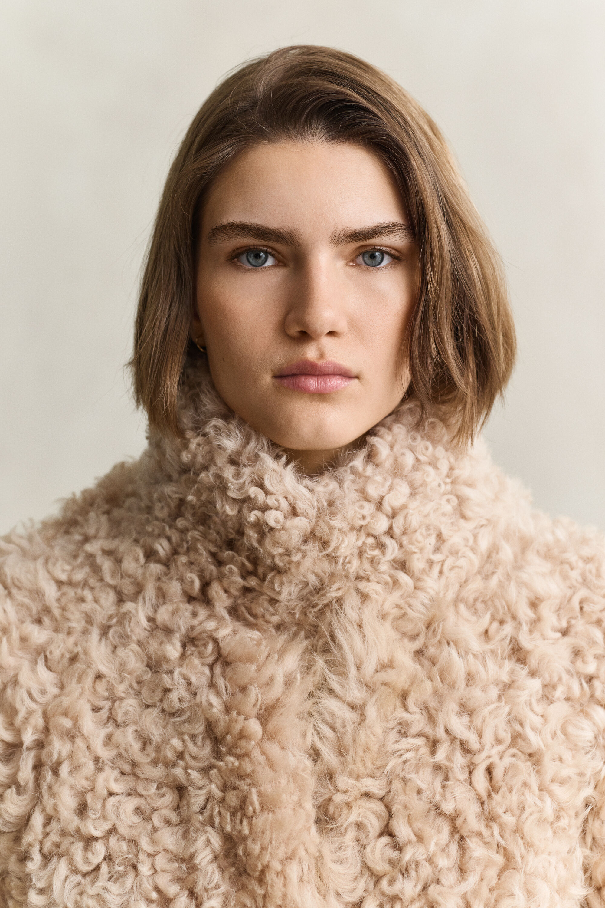 Cappotto in shearling