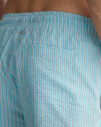 Pantaloncini da bagno in seersucker classic fit