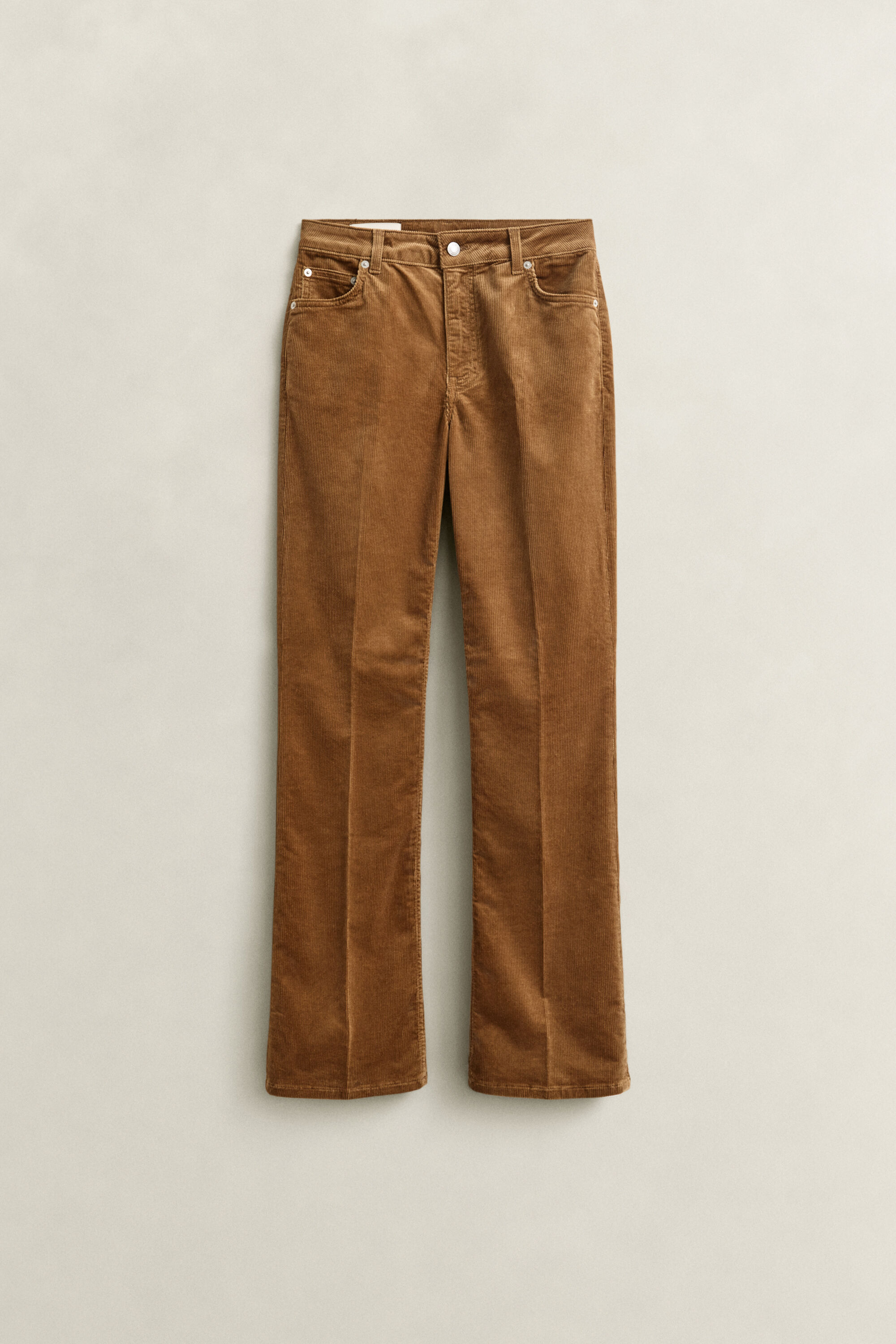 Jeans svasati in velluto a coste