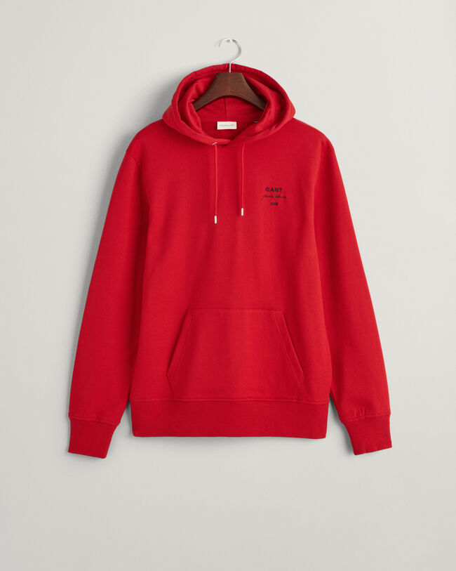 Felpa con cappuccio Script Graphic GANT