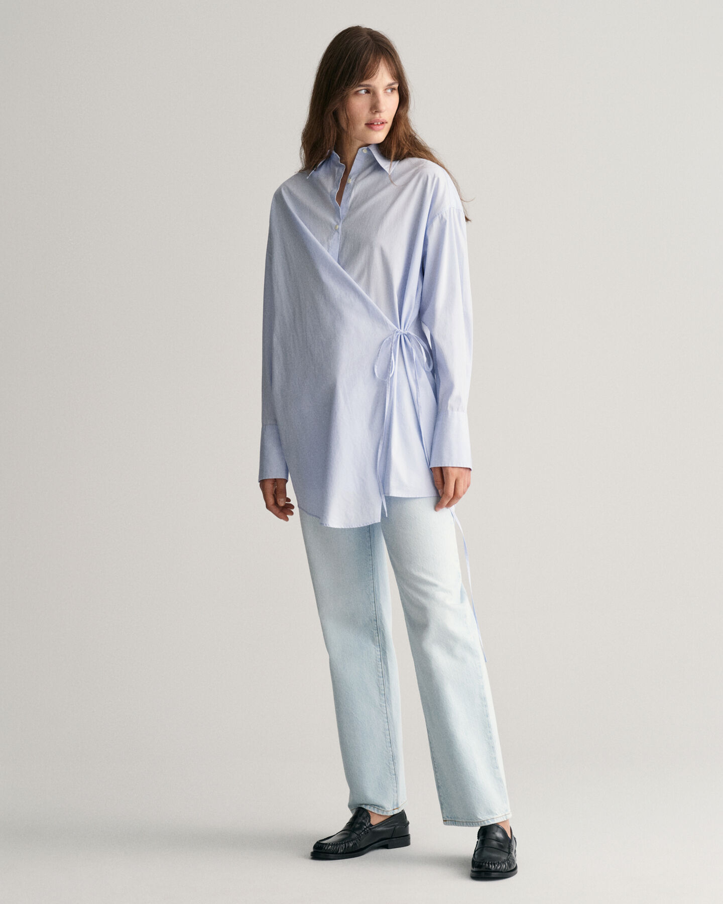 Camicia a portafoglio oversize