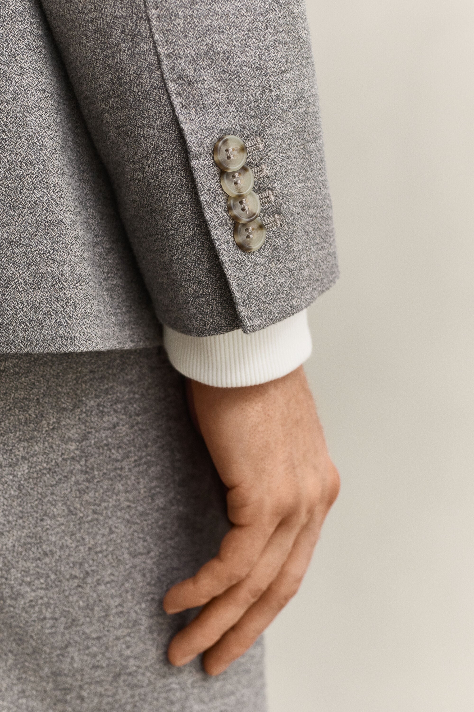 Blazer in flanella