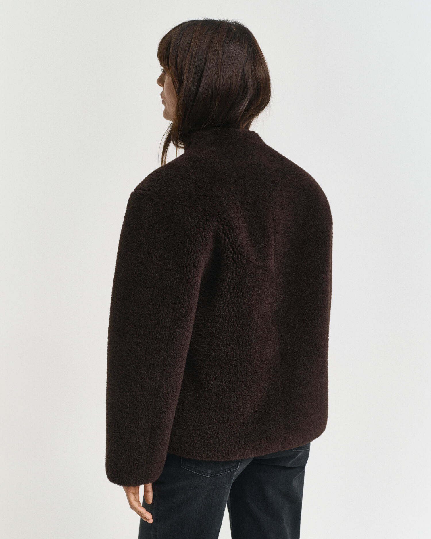 Giacca in shearling sintetico