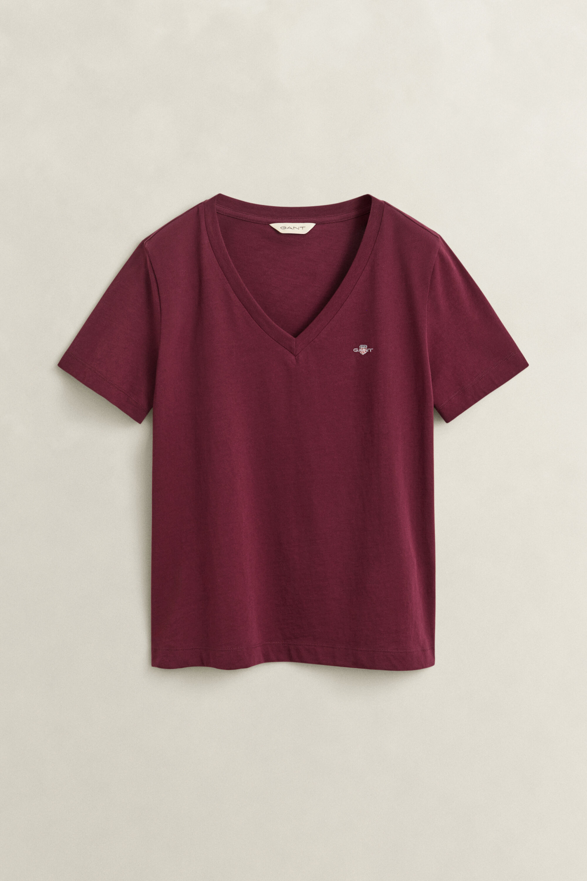 T-shirt Shield con scollo a V