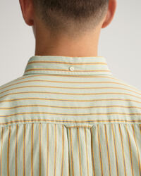 Camicia fil-&agrave;-fil a righe regular fit