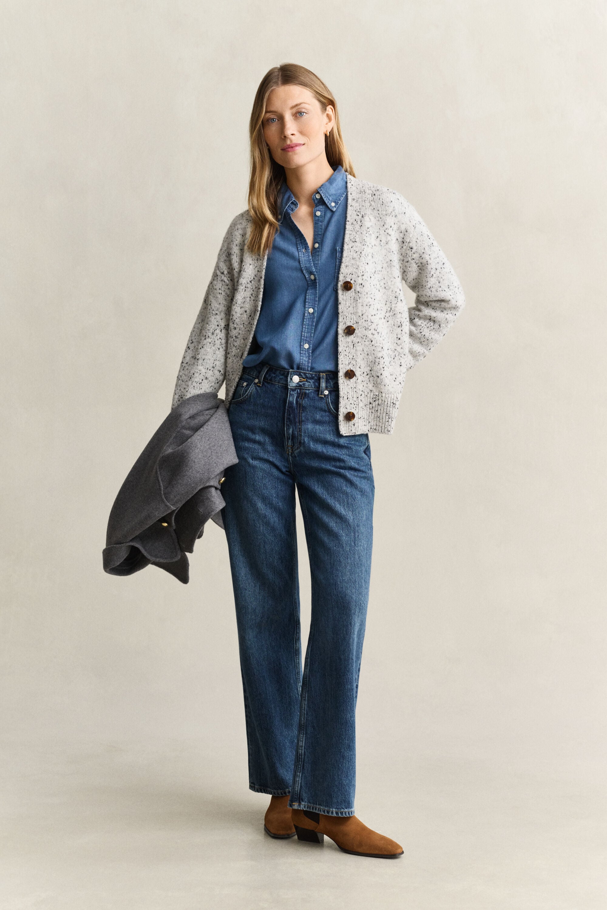 Cardigan in misto lana Nepps