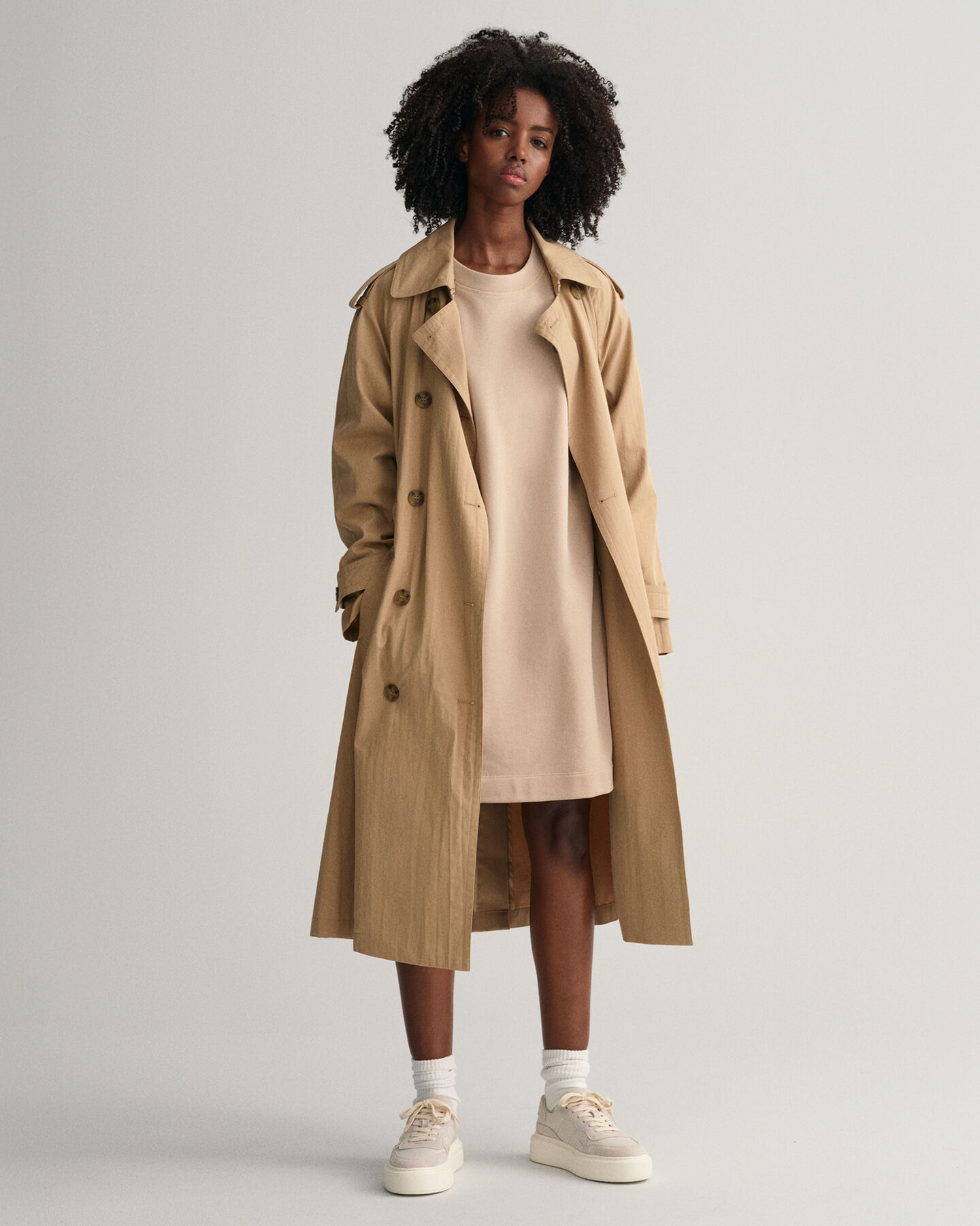 Abito Logo Volume a maniche lunghe