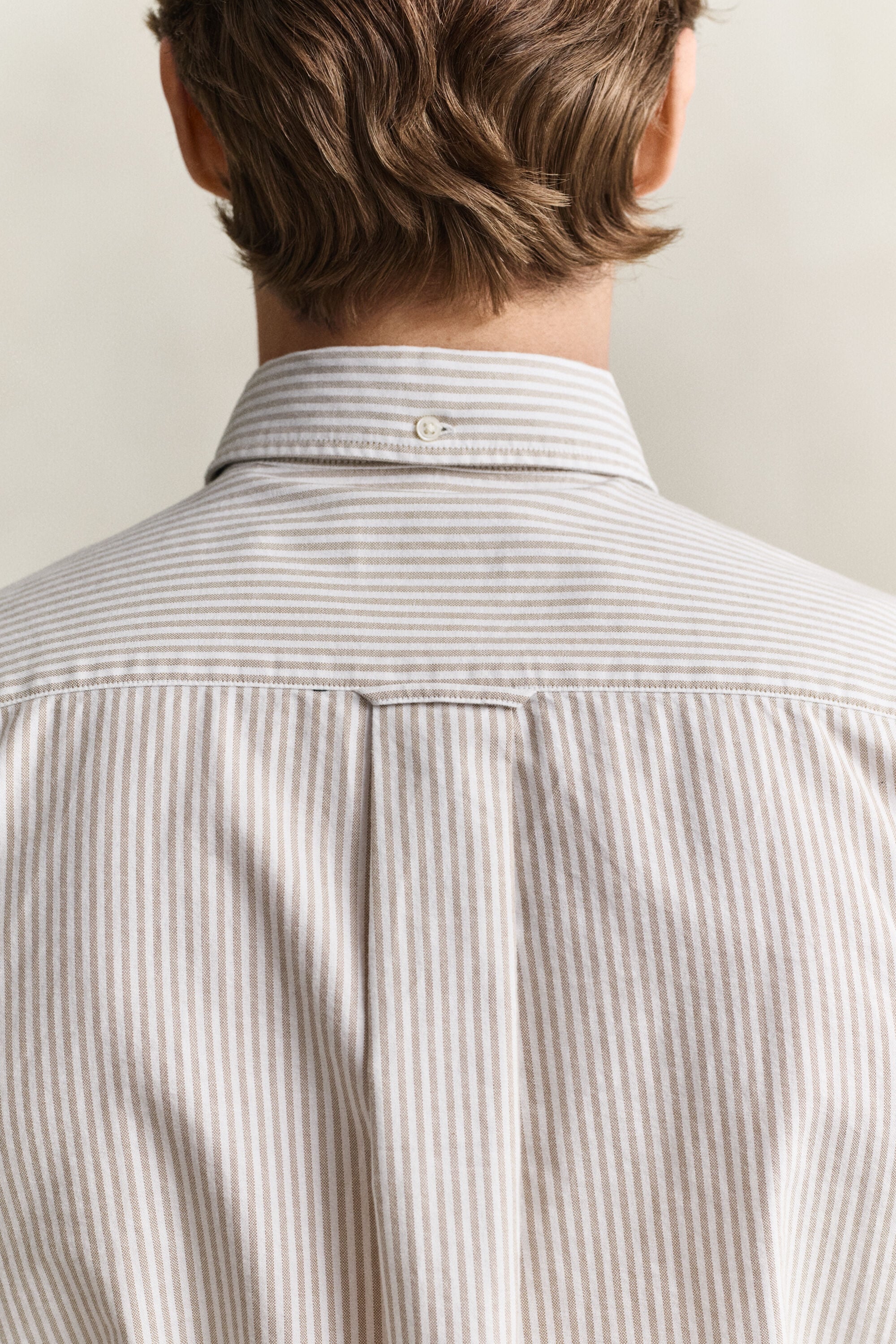 Camicia Oxford classica a righe Banker