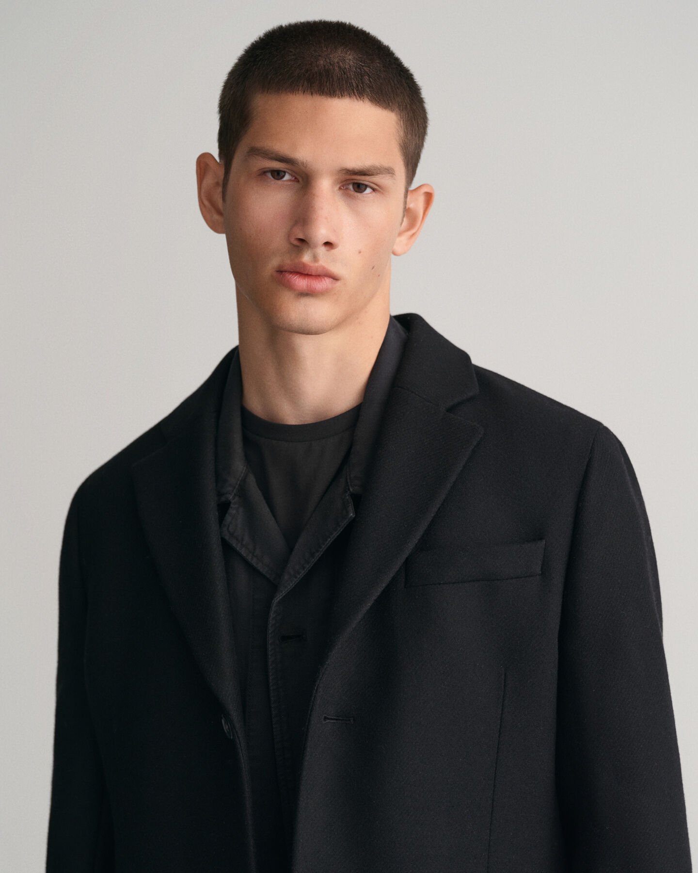 Topcoat in lana sartoriale classico