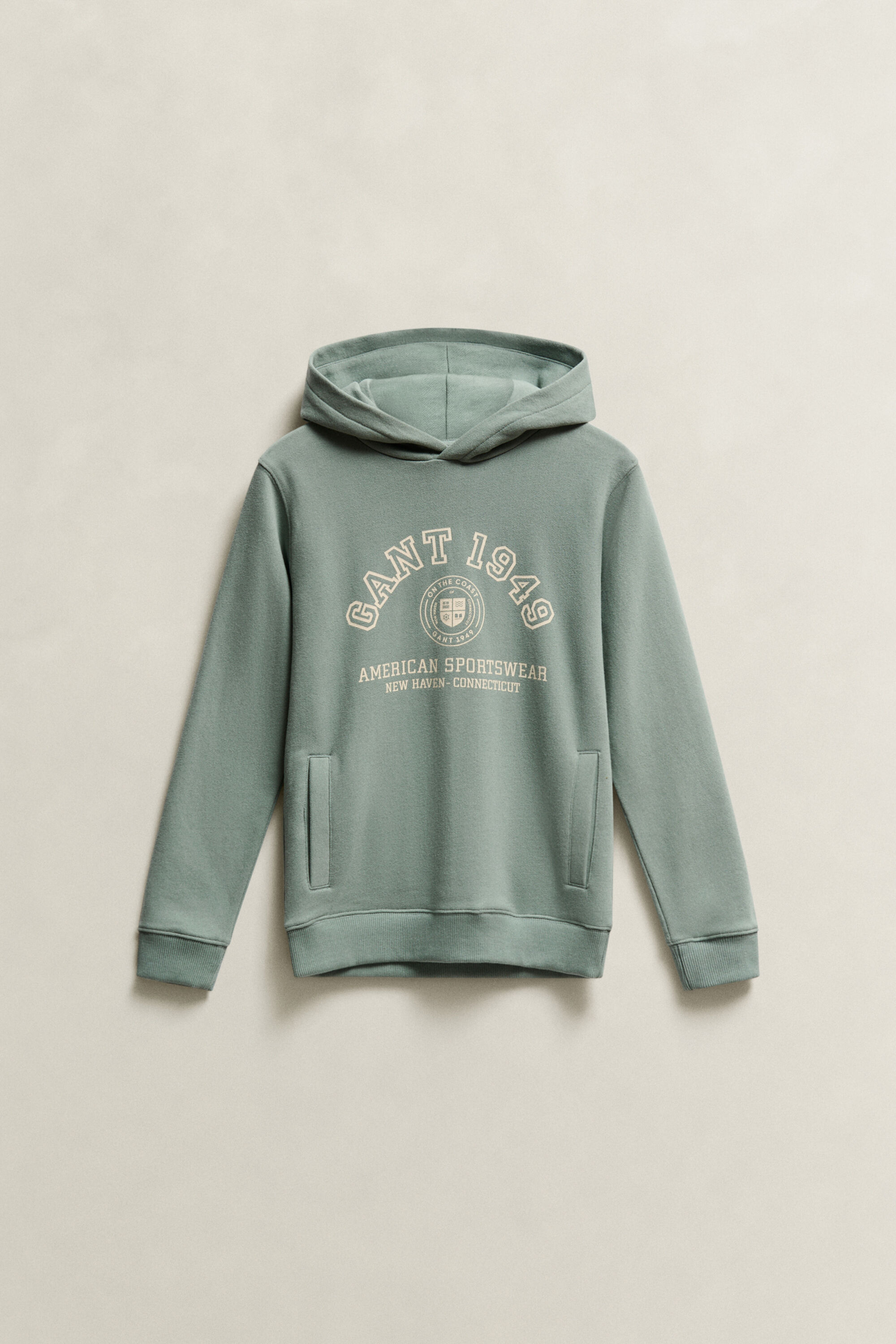 Felpa con cappuccio con logo Collegiate Teen Boys