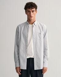 Camicia Oxford a righe Banker regular fit