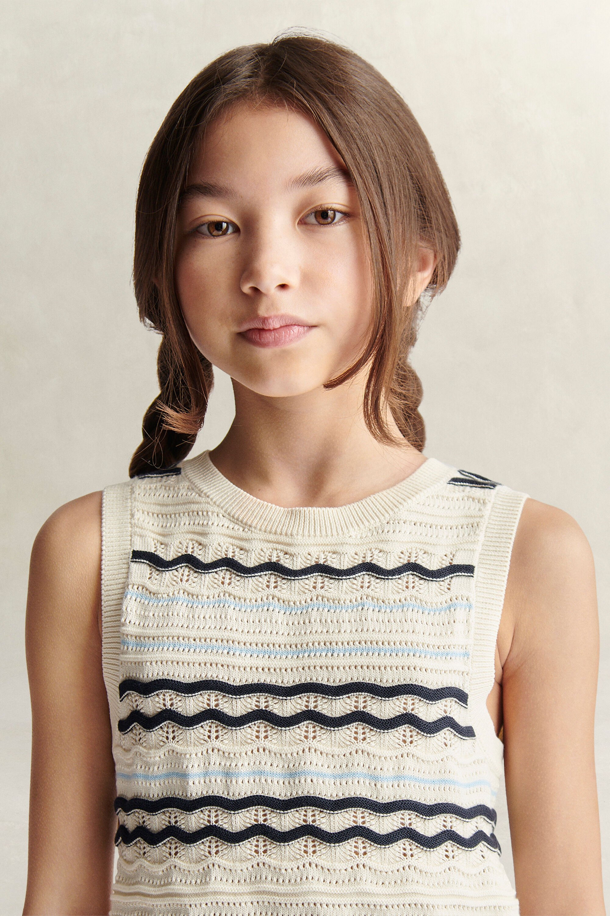 Giacca lavorata a maglia Teen Girls