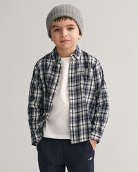 Camicia in flanella a quadri regular fit Kids