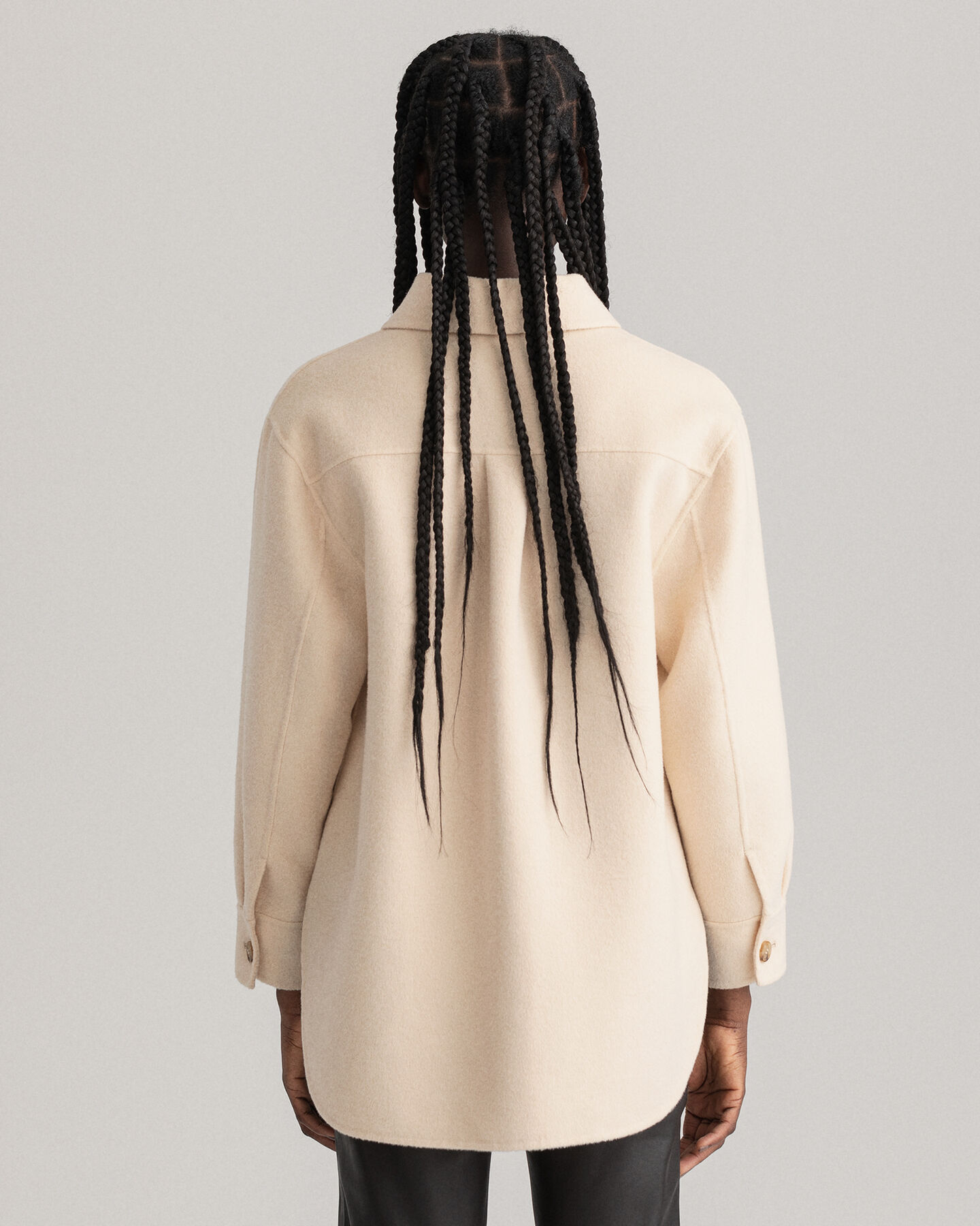 Giacca-camicia cucita a mano