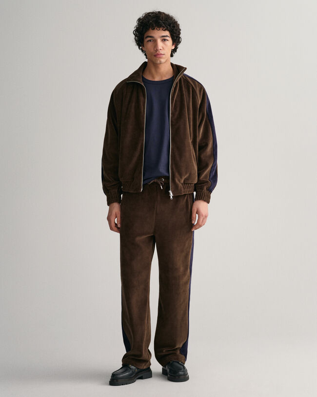 Pantaloni della tuta in velour