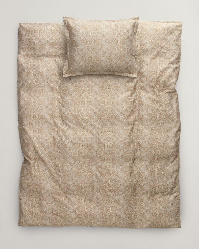 Set letto singolo con classico motivo cachemire