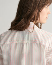 Camicia a righe con polsini ampi relaxed fit