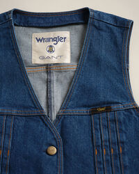 Gilet di jeans Wrangler x GANT
